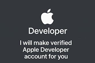 make apple developer account for you