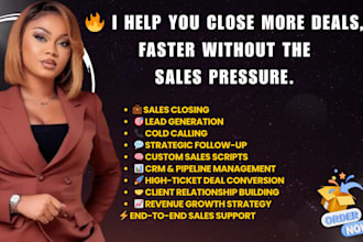 expert sales closer  deal closer  sales representative