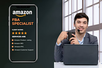 amazon fba specialist for PPC, product listing, and SEO