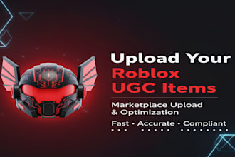 upload your roblox ugc products, roblox ugc wearable items, to the marketplace
