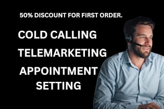 do cold calling and appointment setting for you