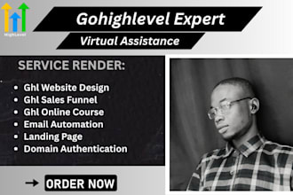 setup gohighlevel salesfunnel saas whitelabel ghl website ghl virtual assistant