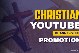 do christian youtube channel promotion