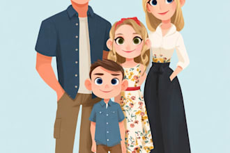 make an cartoon into disney cartoon portrait