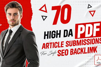 share your pdfs on high da sites for strong backlinks