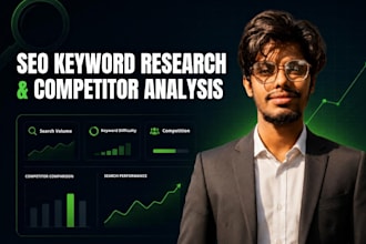 do seo keyword research and competitor analysis