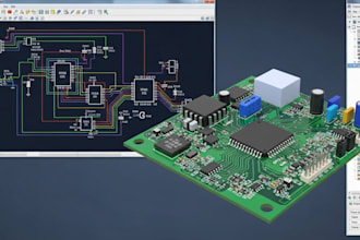 design schematic layout and pcb design in easyeda kicad altium