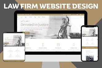 build attorney website, lawyer website, law firm website law firm notary website