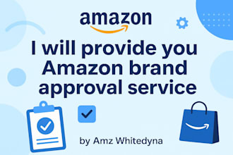 provide you amazon brand approval