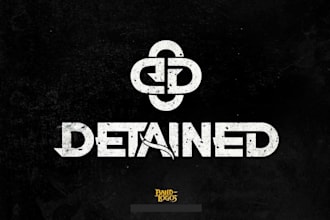 create a unique hand drawn doom logo