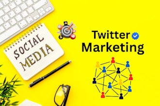 organic x twitter promotion with real followers