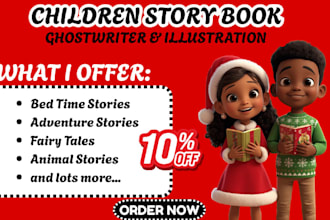 ghostwrite children story book children book kids story writing ebook writer