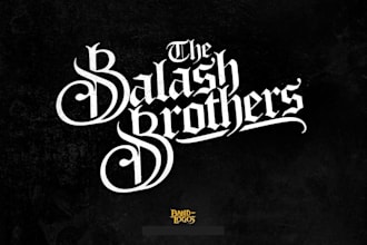 design a creepy horror inspired logo