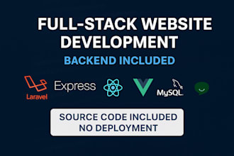 build fullstack web sites