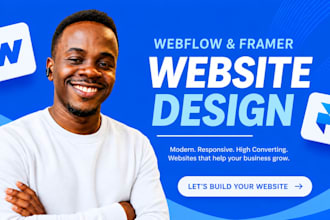 do webflow, framer, webflow website and be your webflow developer