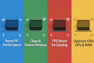 speed up, clean, and optimize your windows 10 or 11 PC