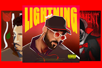 design professional rap and hip hop album cover art for all platforms