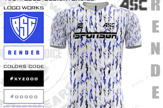 create amazing soccer football jersey design for you