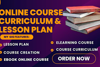 create mathematics lesson plan, course content workbook with solutions