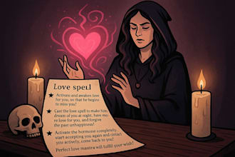 cast 24 hours  love spell charm to let your lover come back to you