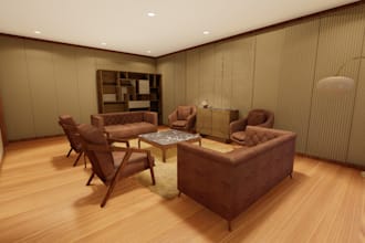 interior designing and 3d modelling