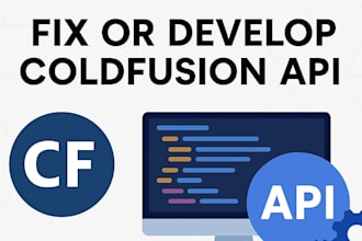 fix or develop coldfusion API