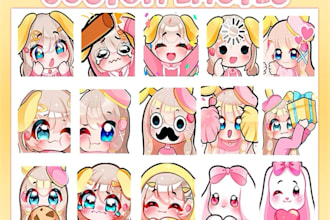 draw custom furry stickers or emotes for discord, twitch, and streaming