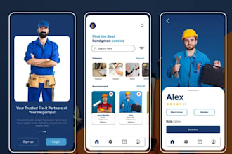 build a premium handyman app,demand app