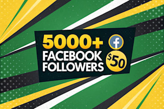 promote 5,000 facebook followers