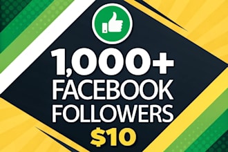 promote 1,000 facebook followers