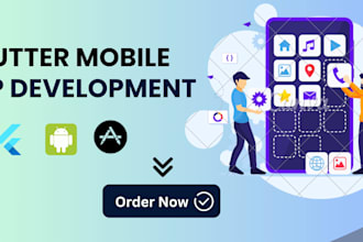 do flutter mobile app development, andriod app ios app