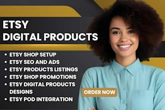 design etsy hyperlinked digital planners journals etsy digital products etsy SEO