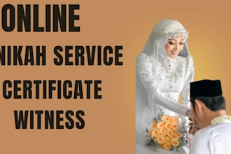 perform your  nikah ceremony with care and provide witnesses