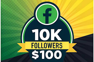 promote 10,000 facebook followers fast
