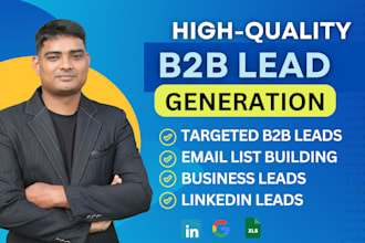 do verified b2b lead generation and linkedin leads, ceo email list