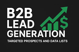 do b2b lead generation and solar leads, roofing, lawyer, hvac, doctor leads