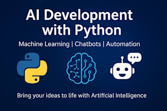 python ai, websites ai solution, chatbots, machine learning, automation, scikit