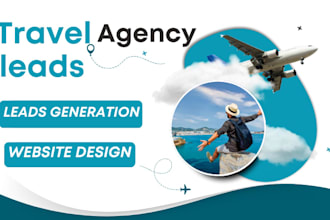 travel agency leads travel agency website travel signups