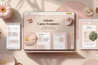 design canva ebook, workbook, or lead magnet for coaches