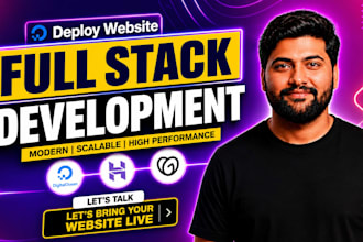 deploy your website on AWS, netlify, vercel, hostinger, azure or digital ocean