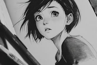 draw anime art illustration