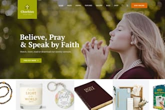 christian store religious store faith based website bible store faith product