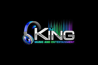 do branding business dj logo design and branding kit