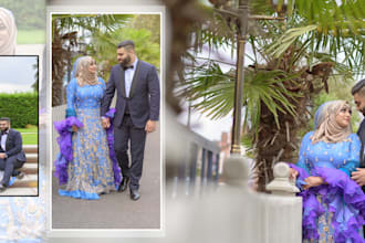 do professional wedding album designs