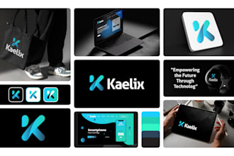 design a logo, brand identity and complete branding kit