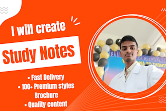 create professional and modern digital notes