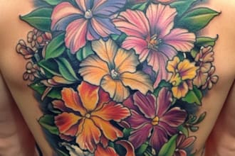 make a a tattoo design of tattoo sleeve