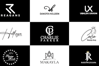 design clothing brand logo, label for store boutique