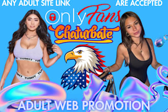 do adult web promotion, onlyfans promotion, chaturbate, adult store, fansly