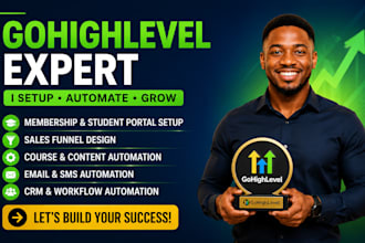 setup gohighlevel membership student portal gohighlevel funnel course automation